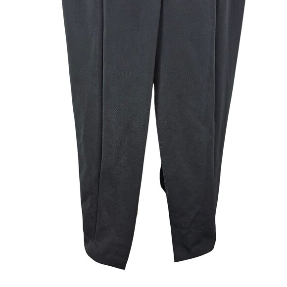 Vtg Alex Evenings Formal Gown 10 Black Timeless Satin Dress Elegant Evening USA - Picture 10 of 16